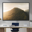 Mountain Wall Art – Framed Sunset Landscape Canvas Artwork, by MyGreatCanvas | Canvas Wall Art Prints | Photo Prints & Wall Decor