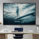 Underwater Surf Wall Art – Framed Ocean Wave Canvas Artwork, by MyGreatCanvas | Canvas Wall Art Prints | Photo Prints & Wall Decor