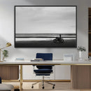 Motorcycle Beach Wall Art Canvas Print – Framed Vintage by MyGreatCanvas | Canvas Wall Art Prints | Photo Prints & Wall Decor