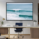 Ocean Swell Wall Art Canvas Print – Framed Surf Waves Scene by MyGreatCanvas | Canvas Wall Art Prints | Photo Prints & Wall Decor