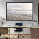 Ocean Waves Wall Art Canvas Print – Framed Coastal Shoreline by MyGreatCanvas | Canvas Wall Art Prints | Photo Prints & Wall Decor