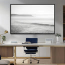 Black and White Seascape Wall Art Canvas Print – Framed by MyGreatCanvas | Canvas Wall Art Prints | Photo Prints & Wall Decor