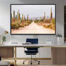 Desert Cactus Wall Art – Framed Southwestern Canvas Artwork, by MyGreatCanvas | Canvas Wall Art Prints | Photo Prints & Wall Decor