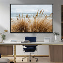 Beach Grass Wall Art – Framed Coastal Dunes Canvas Artwork, by MyGreatCanvas | Canvas Wall Art Prints | Photo Prints & Wall Decor