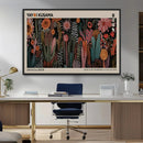Modern Japanese Wall Art Canvas Print – Framed Abstract
