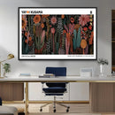 Modern Japanese Wall Art Canvas Print – Framed Abstract