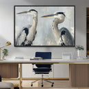 Bird Canvas Decor Wall Art Canvas Print – Framed Coastal
