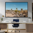 Joshua Tree Wall Art Canvas Print – Framed Desert Landscape