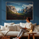 Yosemite National Park Canvas Wall Art – Framed Mountain by MyGreatCanvas | Canvas Wall Art Prints | Photo Prints & Wall Decor