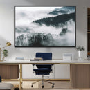 Foggy Forest Landscape Wall Art Canvas Print – Misty by MyGreatCanvas | Canvas Wall Art Prints | Photo Prints & Wall Decor