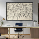 Wild Horse Stampede Wall Art Canvas Print – Monochrome by MyGreatCanvas | Canvas Wall Art Prints | Photo Prints & Wall Decor