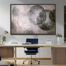 Abstract Grey Gold Wall Art – Modern Geometric Canvas by MyGreatCanvas | Canvas Wall Art Prints | Photo Prints & Wall Decor