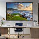 Pebble Beach Golf Links Wall Art Canvas Print – Iconic by MyGreatCanvas | Canvas Wall Art Prints | Photo Prints & Wall Decor