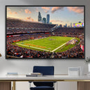 Chicago Bears Soldiers Field Wall Art Canvas Print – Framed