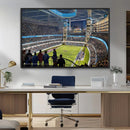 Chicago Dome Stadium Wall Art Canvas Print – Framed Modern