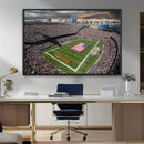 Chicago Bears Soldiers Field Wall Art Canvas Print – Framed