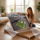 Chicago Bears Soldiers Field Wall Art Canvas Print – Framed