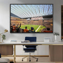 Cleveland Browns Stadium Wall Art Canvas Print – Framed NFL