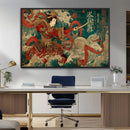 Tsukioka Yoshitoshi Samurai Wall Art – Japanese Katana by MyGreatCanvas | Canvas Wall Art Prints | Photo Prints & Wall Decor