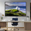 Ocean Waves Crashing Wall Art Canvas Print – Dramatic Rocky by MyGreatCanvas | Canvas Wall Art Prints | Photo Prints & Wall Decor