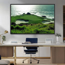 Coastal Golf Course Wall Art Canvas Print – Scenic Green by MyGreatCanvas | Canvas Wall Art Prints | Photo Prints & Wall Decor