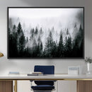 Foggy Pine Forest Canvas Wall Art by MyGreatCanvas | Canvas Wall Art Prints | Photo Prints & Wall Decor
