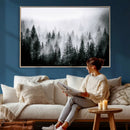 Foggy Forest Wall Art Canvas Print – Mountain Woodland by MyGreatCanvas | Canvas Wall Art Prints | Photo Prints & Wall Decor