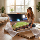 Dooley Stadium Wall Art, Sports Arena Panoramic Canvas
