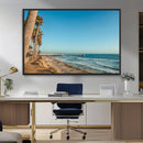 Sunset Wall Art, Stunning Coastal Landscape with Rocky Shore by MyGreatCanvas | Canvas Wall Art Prints | Photo Prints & Wall Decor