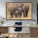 Wild Elephant Wall Art Canvas Print by MyGreatCanvas | Canvas Wall Art Prints | Photo Prints & Wall Decor