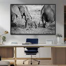 Wild Elephant Wall Art Canvas Print by MyGreatCanvas | Canvas Wall Art Prints | Photo Prints & Wall Decor