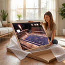 Boise State Stadium Large Wall Art Canvas Print for Living