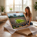 Green Bay Packers Stadium Wall Art Canvas Print, Lambeau