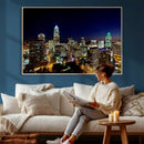 Atlanta Skyline Wall Art Canvas Print – Modern Cityscape by MyGreatCanvas | Canvas Wall Art Prints | Photo Prints & Wall Decor