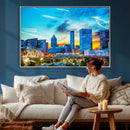Atlanta Skyline Wall Art Canvas Print, Atlanta Downtown by MyGreatCanvas | Canvas Wall Art Prints | Photo Prints & Wall Decor