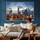 Atlanta Skyline Wall Art Canvas Print, Atlanta Downtown by MyGreatCanvas | Canvas Wall Art Prints | Photo Prints & Wall Decor