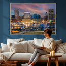 Baltimore Skyline Wall Art Canvas Print, Baltimore Downtown by MyGreatCanvas | Canvas Wall Art Prints | Photo Prints & Wall Decor