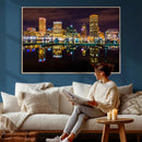 Baltimore Skyline Wall Art Canvas Print, Baltimore Downtown by MyGreatCanvas | Canvas Wall Art Prints | Photo Prints & Wall Decor