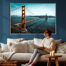 Golden Gate Bridge Wall Art Canvas Print – San Francisco by MyGreatCanvas | Canvas Wall Art Prints | Photo Prints & Wall Decor