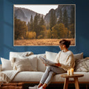 Yosemite Valley Autumn Forest Landscape Wall Art Canvas by MyGreatCanvas | Canvas Wall Art Prints | Photo Prints & Wall Decor