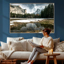 Yosemite Valley Mountain Wall Art Canvas Print, Granite by MyGreatCanvas | Canvas Wall Art Prints | Photo Prints & Wall Decor