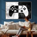 Abstract Gaming Controller Wall Art Canvas Print by MyGreatCanvas | Canvas Wall Art Prints | Photo Prints & Wall Decor