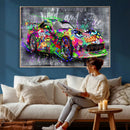 Graffiti Sports Car Street Art Wall Art Canvas Print, by MyGreatCanvas | Canvas Wall Art Prints | Photo Prints & Wall Decor