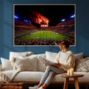 Auburn Stadium Wall Art Canvas Print, College Football Night by MyGreatCanvas | Canvas Wall Art Prints | Photo Prints & Wall Decor