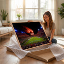 Auburn Stadium Wall Art Canvas Print, College Football Night