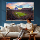 Auburn Stadium Sunset Wall Art Canvas Print, Jordan Hare by MyGreatCanvas | Canvas Wall Art Prints | Photo Prints & Wall Decor