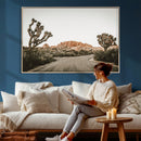 Joshua Tree Desert Wall Art Canvas Print, Minimal by MyGreatCanvas | Canvas Wall Art Prints | Photo Prints & Wall Decor