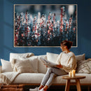 Winter Heather Wall Art Canvas Print, Frosted Floral Nature by MyGreatCanvas | Canvas Wall Art Prints | Photo Prints & Wall Decor