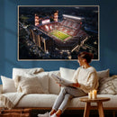 Oklahoma Memorial Stadium - Gaylord Memorial Stadium Wall by MyGreatCanvas | Canvas Wall Art Prints | Photo Prints & Wall Decor
