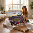 Donald W. Reynolds Razorback Stadium Wall Art Canvas Print –